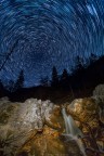 Startrail sul Vualt Startrail sul Vualt