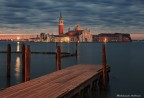 Isola di san Giorgio maggiore all'alba Isola di san Giorgio maggiore all'alba