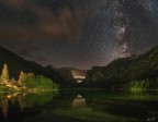 Lago di Dobbiaco by night Lago di Dobbiaco by night