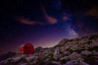 notte al bivacco Guiglia, Alpi Marittime notte al bivacco Guiglia, Alpi Marittime