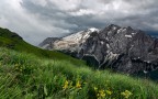 Aria di pioggia sulla Marmolada Aria di pioggia sulla Marmolada