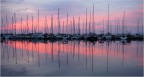 Tramonto tra le barche Tramonto tra le barche