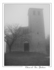 Chiesa di San Giuliano immersa nella nebbia!