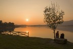 guardando il tramonto