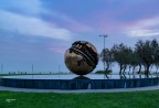 Alba..Sfera Grande di Pomodoro Pesaro.