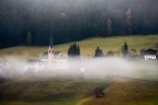 Church in the fog Church in the fog