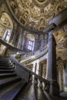 All'interno di Palazzo Farnese a Caprarola c� questa stupenda scala del " Vignola "  un  palazzo che merita di essere visitato