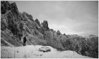 Autoscatto nell'inverno alpino Autoscatto nell'inverno alpino