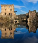 Borghetto sul Mincio. Il ponte visconteo. Borghetto sul Mincio. Il ponte visconteo.