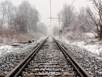 railway winter - la via più fredda railway winter - la via più fredda