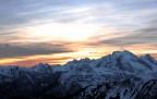 Tramonto passo giau Tramonto passo giau
