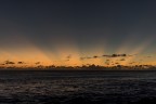 Un tramonto particolare tornando dalla North Shore di Oahu