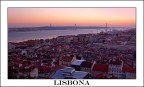Lisbona al crepuscolo
