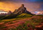 Passo Giau al tramonto Passo Giau al tramonto