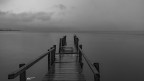 Il pontile di una Mattina Uggiosa .. Lago Puccini.