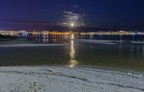 Siracusa spiaggia e mare..in notturna Siracusa spiaggia e mare..in notturna