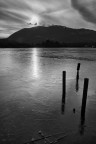 Lago Endine primo ghiaccio Lago Endine primo ghiaccio