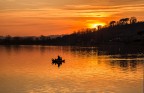tramonto sul lago di Pusiano tramonto sul lago di Pusiano