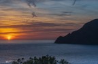 Tramonto sul mar Ligure. visto da Vernazza. Tramonto sul mar Ligure. visto da Vernazza.