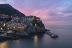 Manarola all'alba. Manarola all'alba.