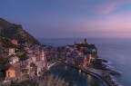 L'ora Blu.. Tramonto Vernazza.21-2-20 L'ora Blu.. Tramonto Vernazza.21-2-20
