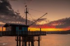 Trabucco al tramonto.. Esattamente 31-12-19. Trabucco al tramonto.. Esattamente 31-12-19.