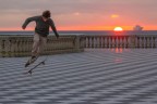 Skate al tramonto