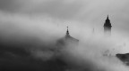 Bergamo Alta quasi sommersa... Bergamo Alta quasi sommersa...