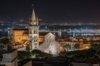 Duomo di Messina, panoramica notturna del 03 Agosto 2021