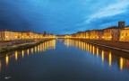 Luci Riflesse.. lungarno Pisa.