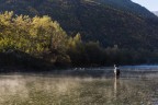 Pesca a mosca sul fiume Adda