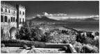 Dalla Certosa di San Martino b/n Dalla Certosa di San Martino b/n