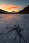 Frozen lake Frozen lake