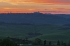 Pienza al sorgere del sole.. Pienza al sorgere del sole..