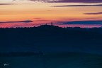 Primi albori su Pienza. Primi albori su Pienza.