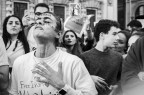 Manifestazione a sostegno del popolo Iraniano