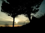 Tramonto sul colle