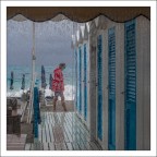 La pioggia e il bagnino