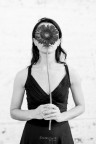 Woman with flower Woman with flower