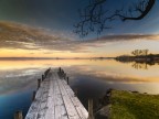 Tramonto sul lago Tramonto sul lago