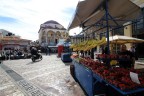 Piazza Monastiraki , cuore di Atene