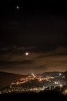 Trevi nel Lazio, Luna e Giove, Gen2025 Trevi nel Lazio, Luna e Giove, Gen2025
