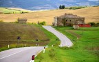 strada in Val D Orcia strada in Val D Orcia