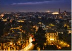 panorama notturno sulla cittą panorama notturno sulla cittą
