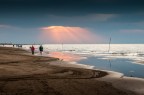 Bibione - Scende la sera dopo la pioggia