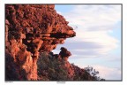 Due rocce gemelle. Qui la forza di gravit� sembra non esistere... 
Watarrka National Park, Northern Territory, Central Australia