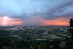 Tempesta al tramonto
