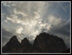 Tramonto sul Sassolungo Tramonto sul Sassolungo