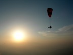 parapendio alla sera parapendio alla sera