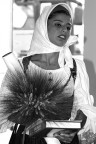 in costume in costume